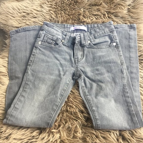 Vigoss grey wash straight leg jeans - size 7G - Picture 7 of 10